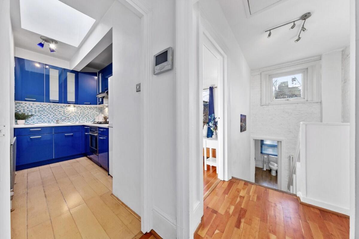Balcony Blue Theme 1 Bedroom Central London Luxury Flat Near Hyde Park! Accommodates Up To 6! Double Sofa Bed And Next To Station! Экстерьер фото